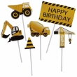 Little Builder Cake Toppers 6 pcs